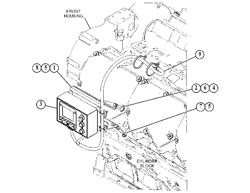 MOUNTING GP-PANEL 5012077 CAT