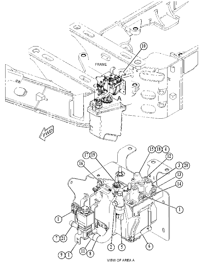 PUMP & MTG GP-DEF 3735566 CAT