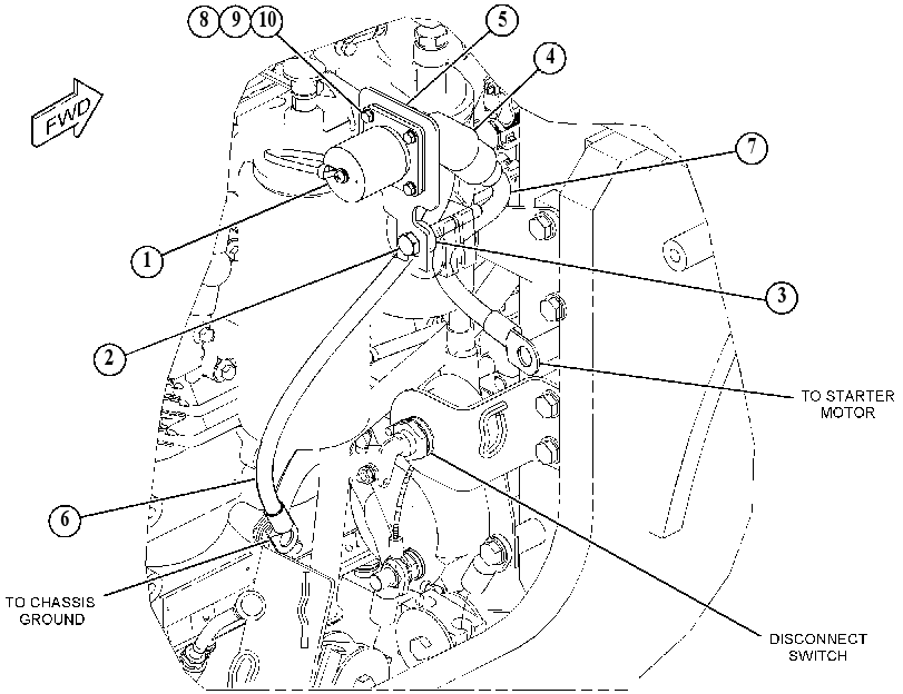Проводка двигателя 3171695 CAT