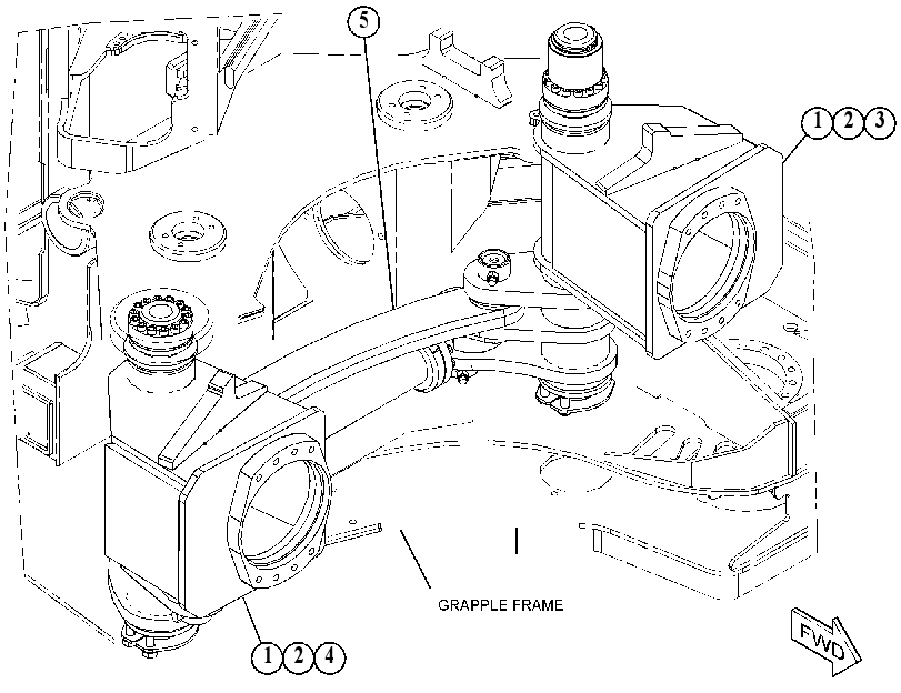 HOUSING GP-MOTOR 5204276 CAT