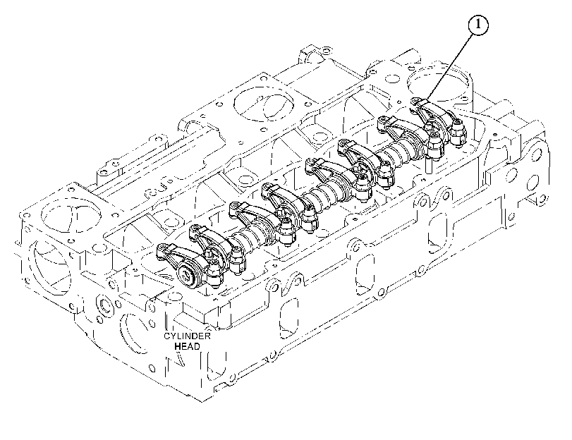 Клапанный механизм 5048285 CAT