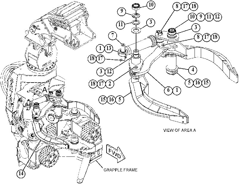 ARM GP-GRAPPLE 5224516 CAT