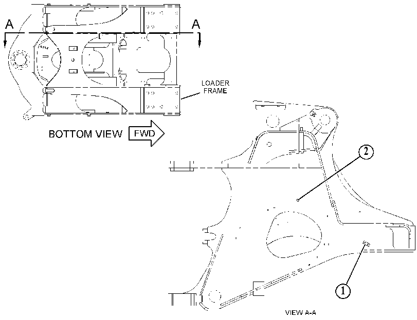 BOSS GP-LOADER FRAME 3889579 CAT