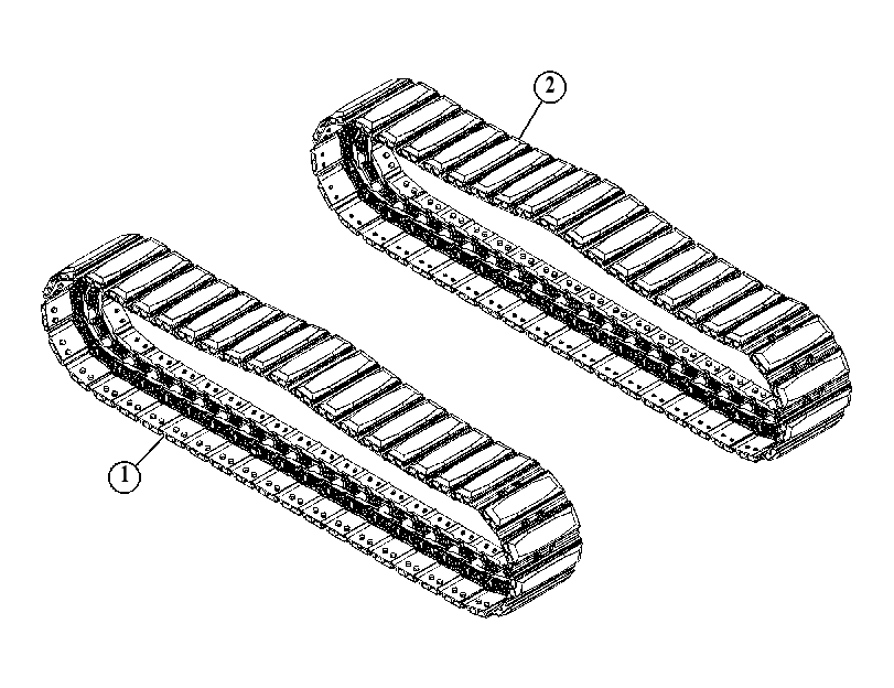 TRACK AR-RUBBER 5336296 CAT
