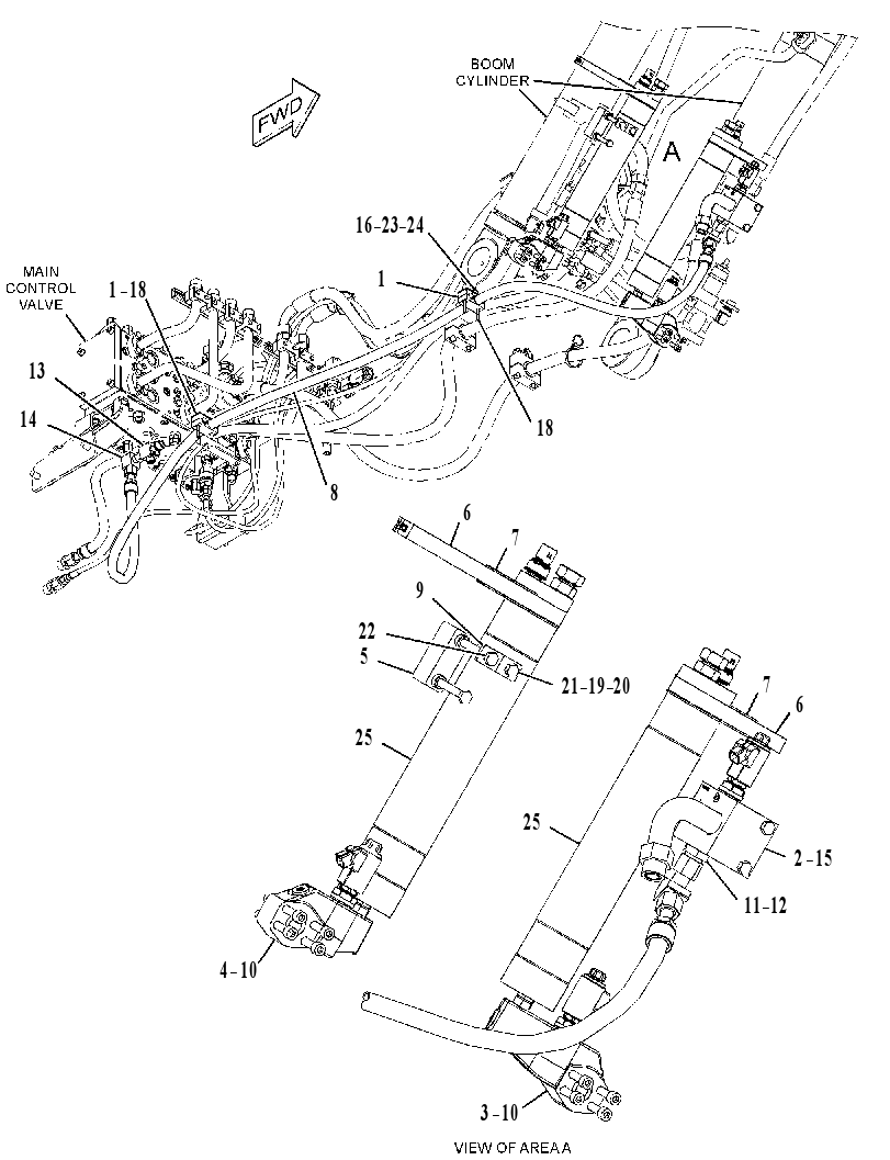 VALVE & LINES GP-CONTROL 3932253 CAT