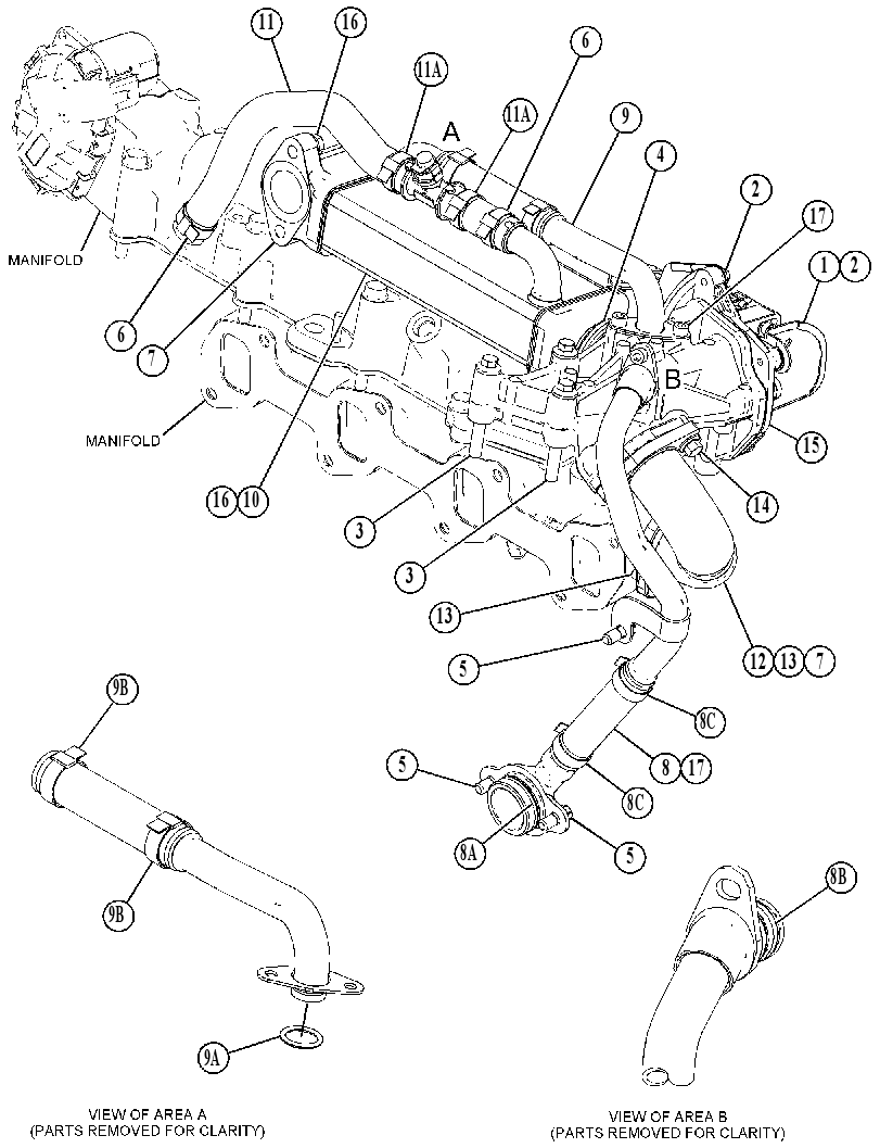 VALVE GP-EXHAUST GAS (NRS) 4491083 CAT
