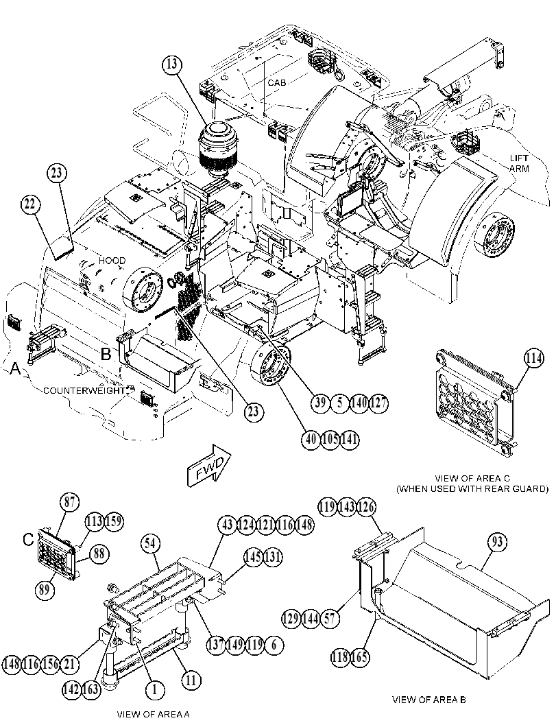 OPTION AR-WASTE HANDLING 4353715 CAT