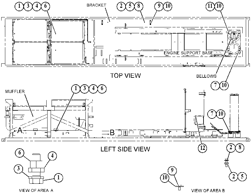 BRACKET GP-SHIPPING 4991707 CAT