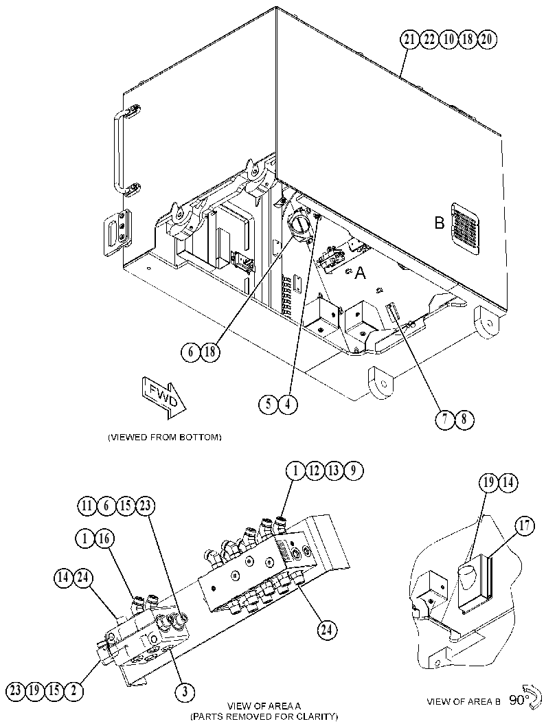 RISER GP-CAB 5107770 CAT