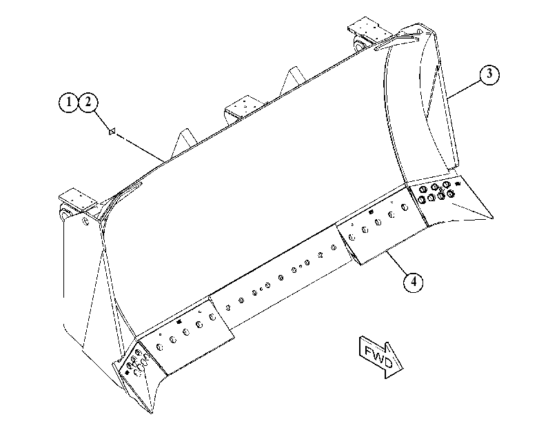 BLADE & EDGE GP-SEMI-UNIVERSAL 5210077 CAT