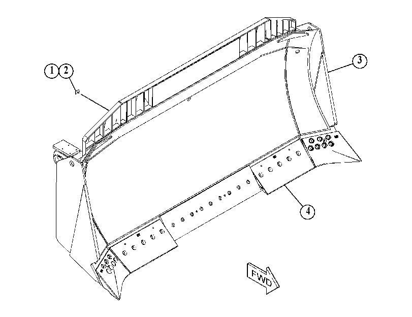 BLADE & EDGE GP-SEMI-UNIVERSAL 5210078 CAT