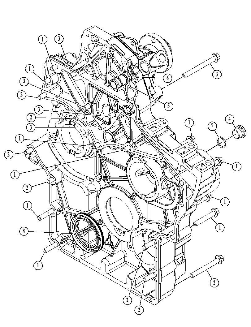 FASTENER GP-ENGINE 5266623 CAT