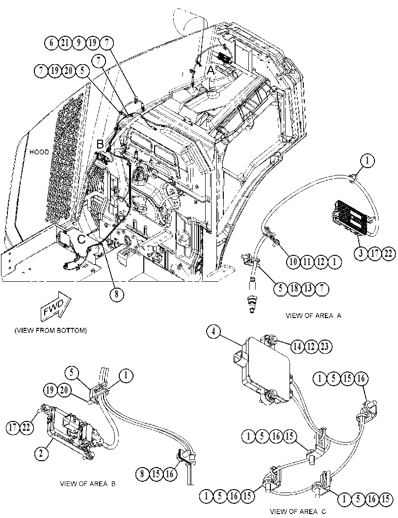 SENSOR & MTG GP-SOOT 3647284 CAT