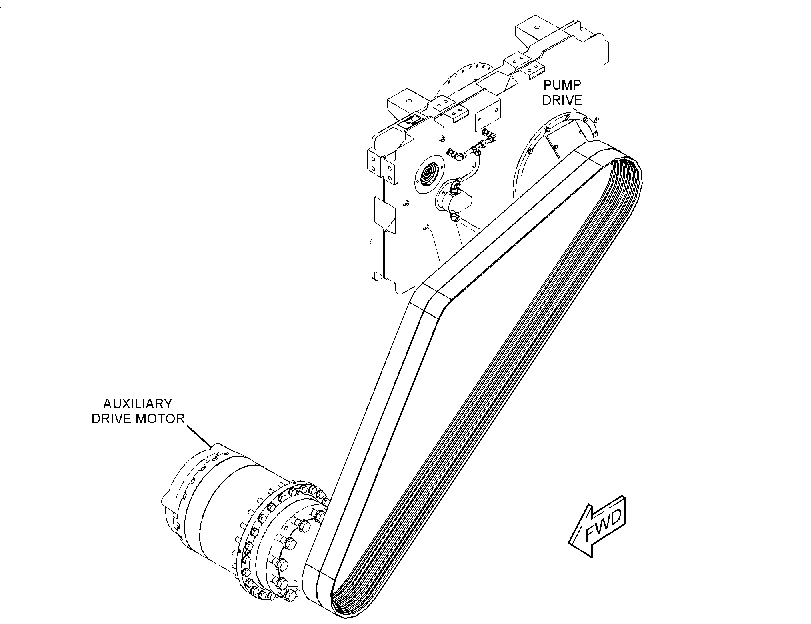BELT GP-DRIVE 5260883 CAT