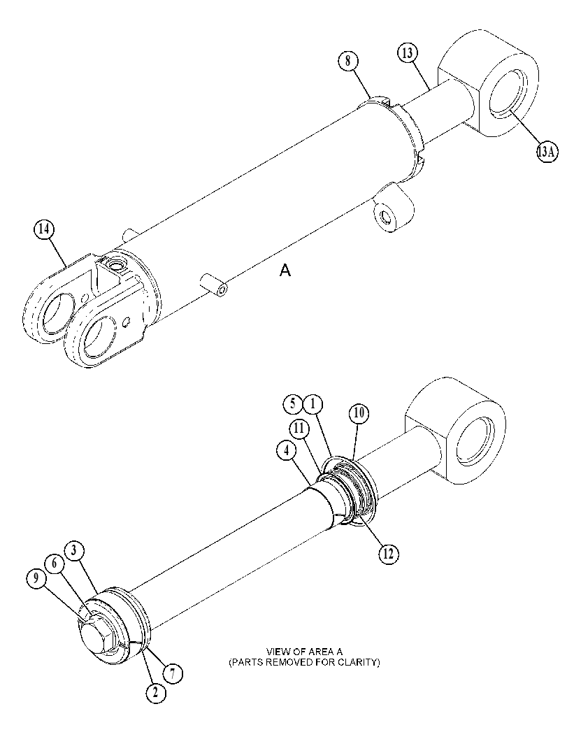 CYLINDER GP-ARTICULATION 5108438 CAT