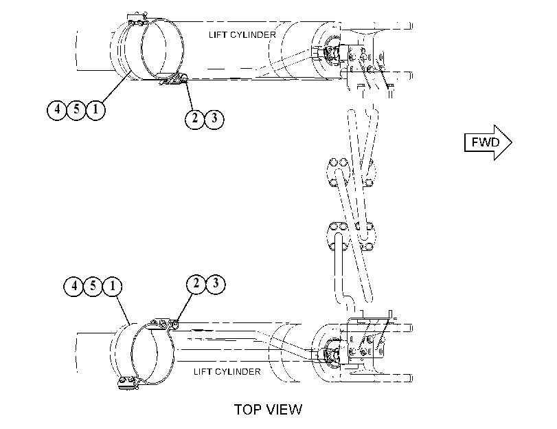 CLAMP GP-HYDRAULIC LINES 4420630 CAT