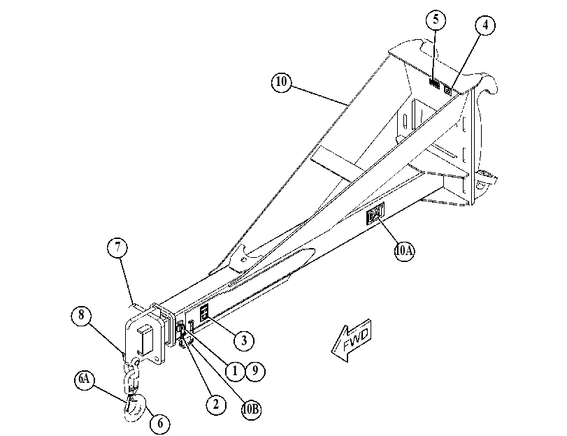 ARM GP-MATERIAL HANDLING 5296555 CAT