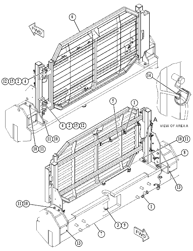 GUARD AR-REAR 4231214 CAT