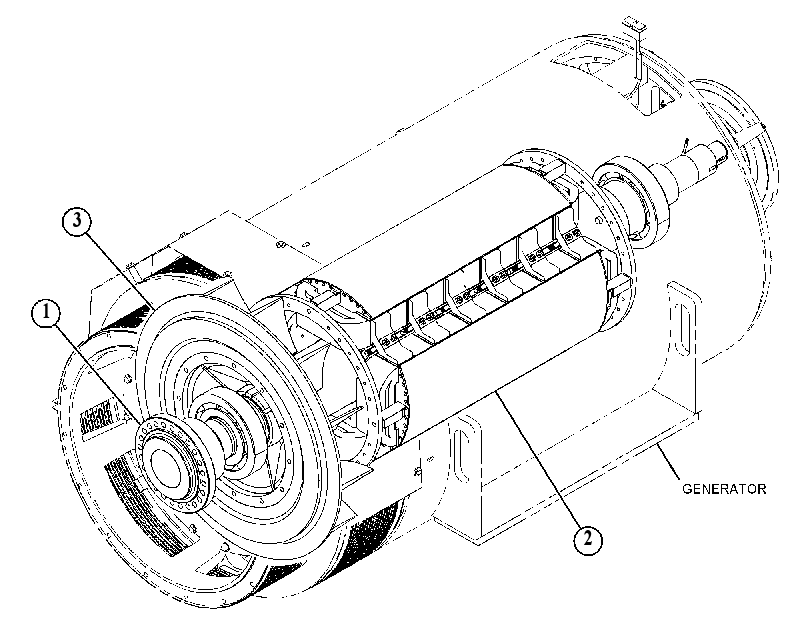 Ротор генератора 5072027 CAT