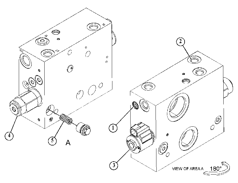 VALVE GP-MANIFOLD & RELIEF 4561802 CAT