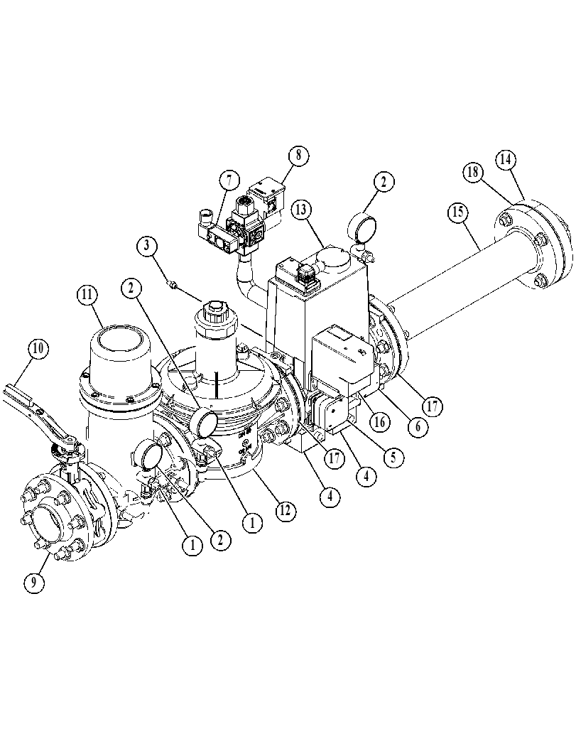 VALVE GP-GAS CONTROL 3977664 CAT