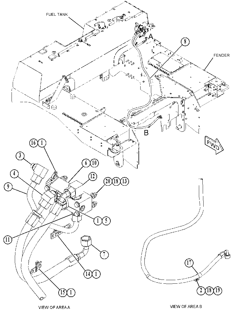 HEATER GP-FUEL 5091484 CAT