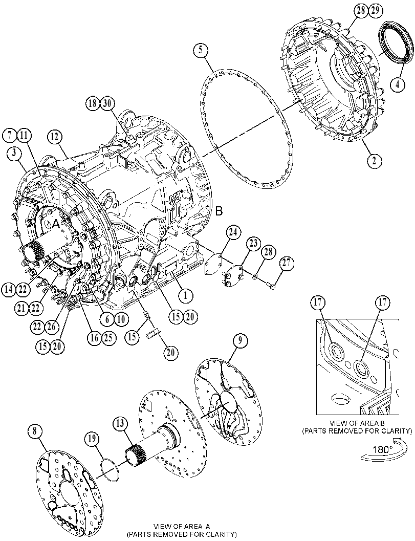 Корпус трансмиссии 4402266 CAT
