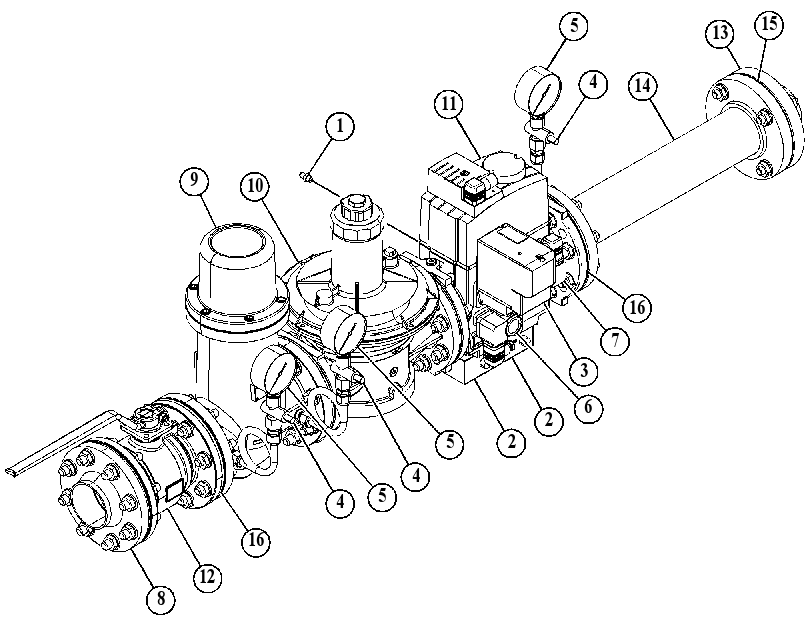 VALVE GP-GAS CONTROL 3977662 CAT