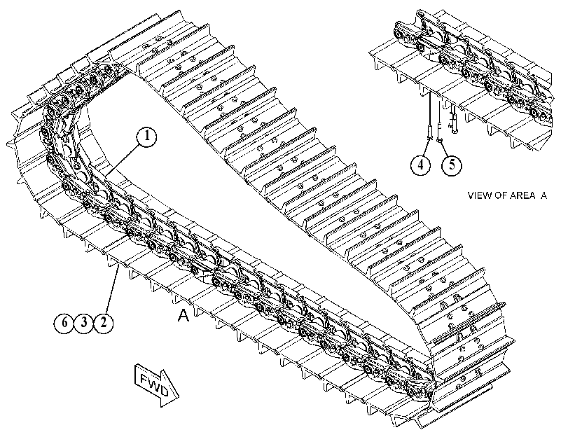 Гусеница 5225236 CAT
