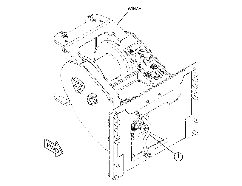 LINES GP-WINCH 4424776 CAT