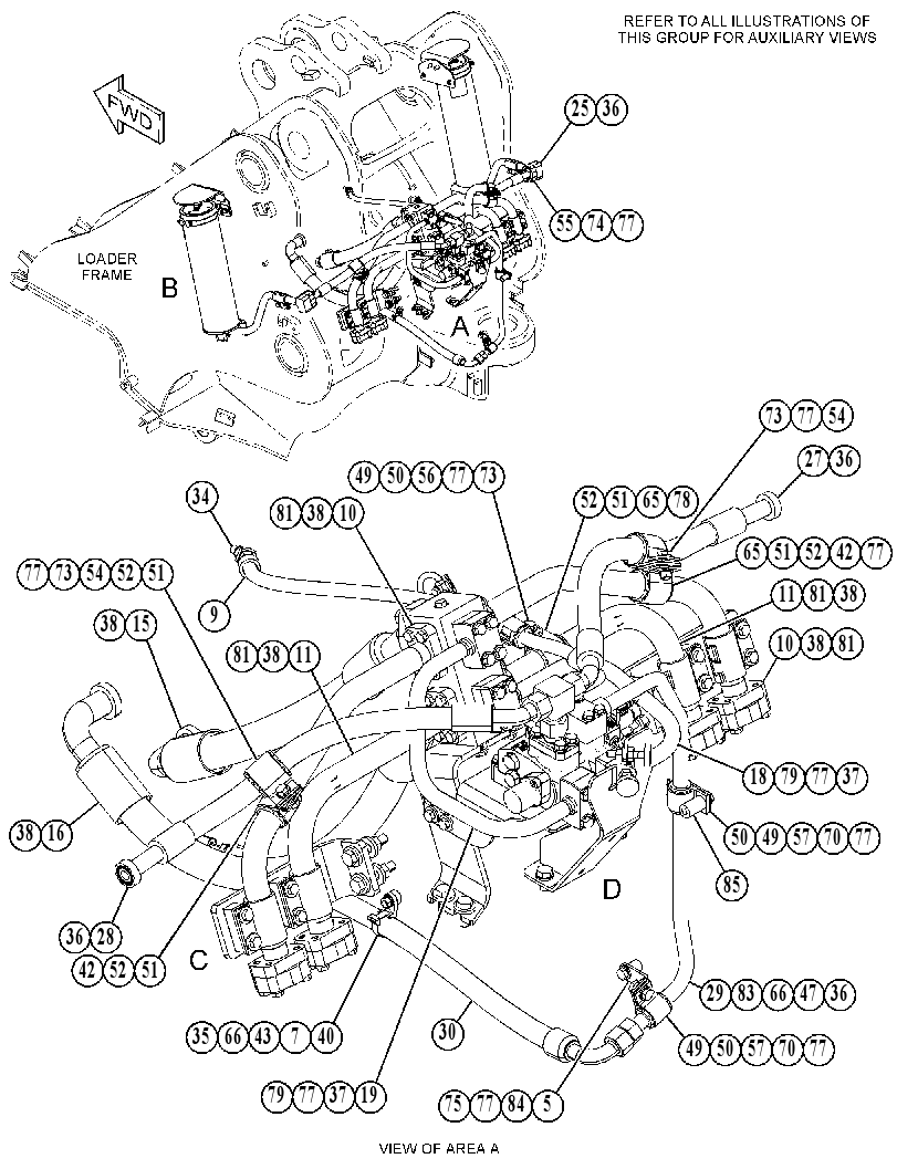 Комплект системы плавности хода 5001597 CAT