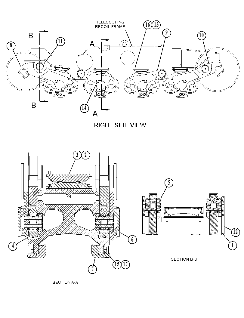 SUSPENSION GP-BOGIE 5187811 CAT