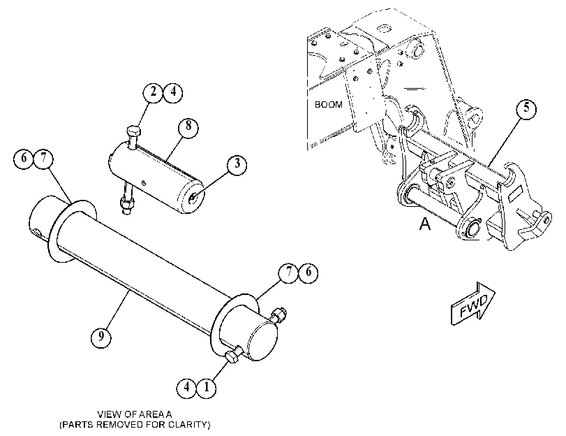 COUPLER & MTG AR-HYDRAULIC 5296466 CAT