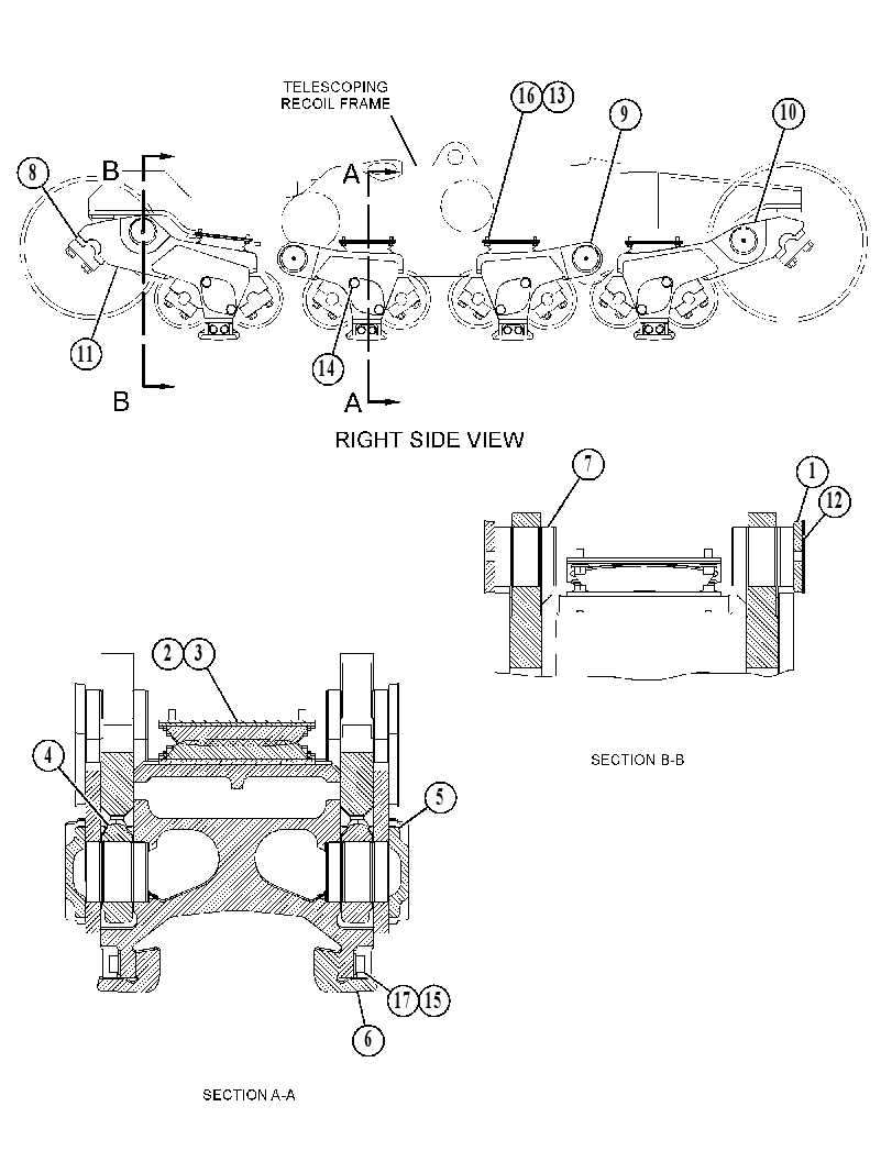 SUSPENSION GP-BOGIE 5187812 CAT