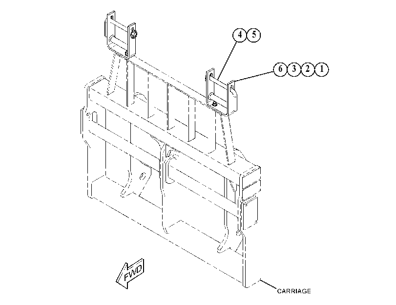 BRACKET GP-TRANSPORT 5288179 CAT