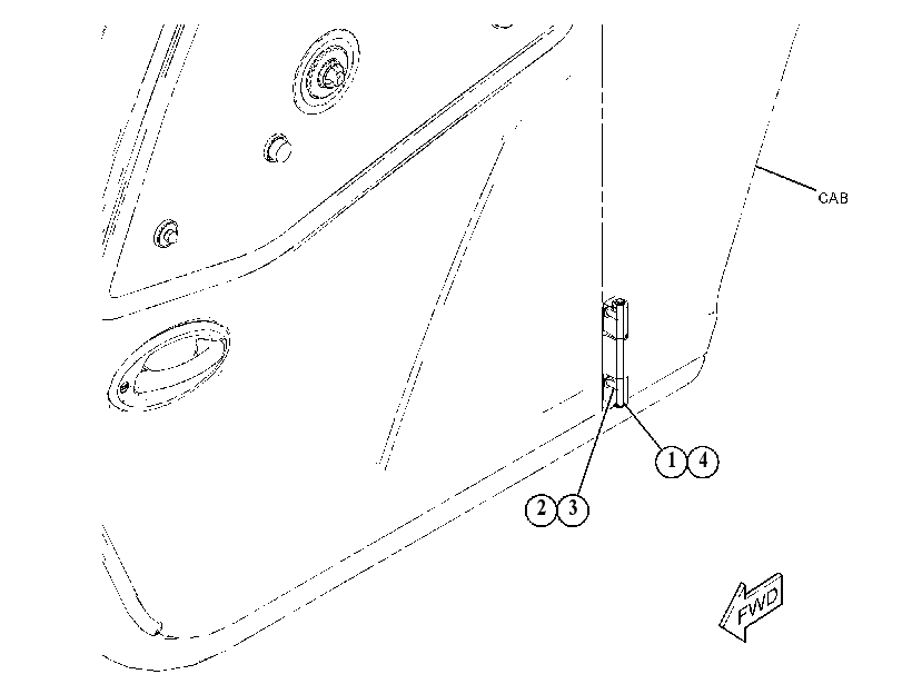 KIT-DOOR 5355875 CAT