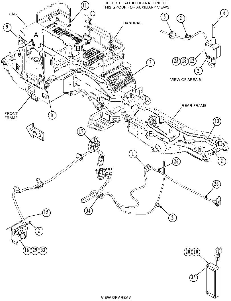 WIRING GP-PAYLOAD 5257543 CAT