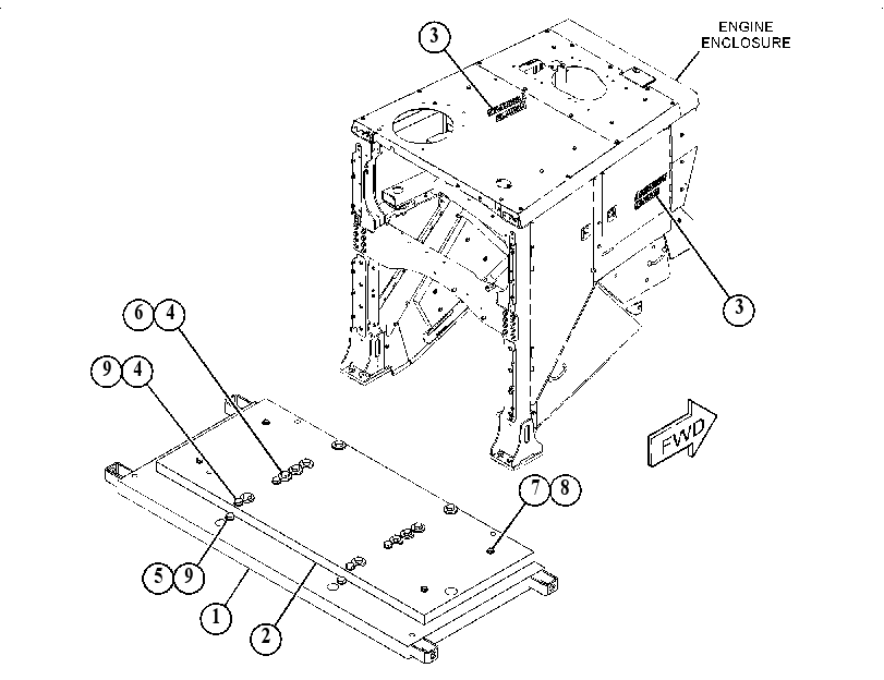 KIT-COUNTERWEIGHT 5135314 CAT