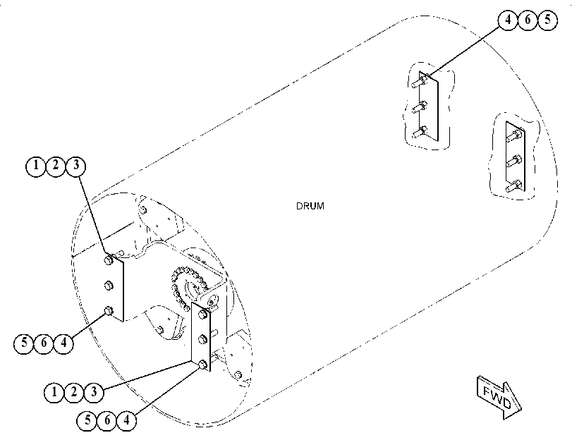 INSTALLATION GP-DRUM 5283207 CAT