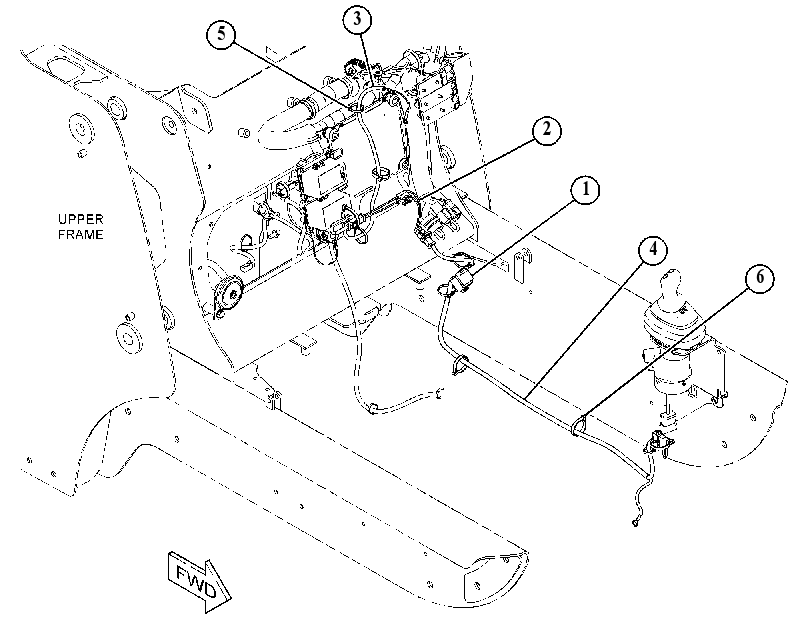 WIRING GP-BACKUP ALARM 5125337 CAT