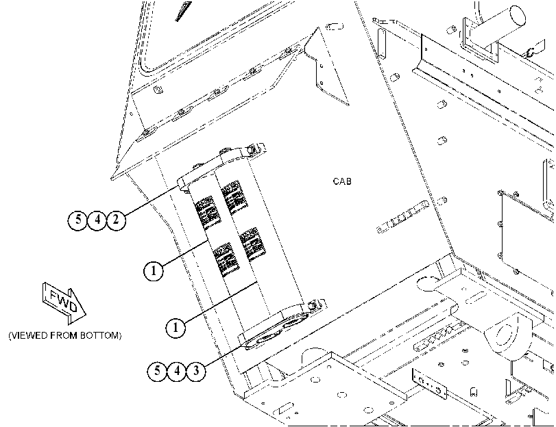 Гидроаккумулятор тормоза 5143253 CAT