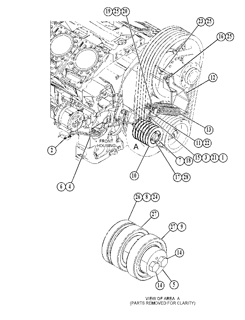 BELT TIGHTENER GP 4923001 CAT