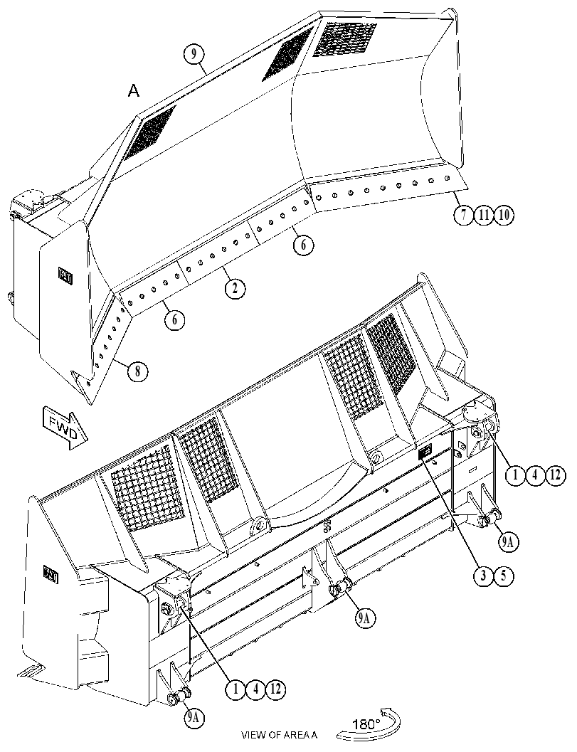 BLADE GP-UNIVERSAL 3298642 CAT