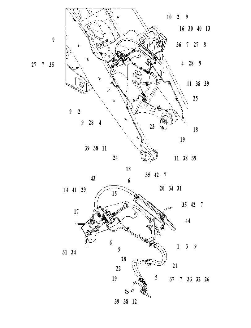 LINES GP-FRONT LUBRICATION 5003677 CAT