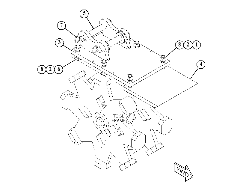 HINGE GP-COUPLER 5177006 CAT