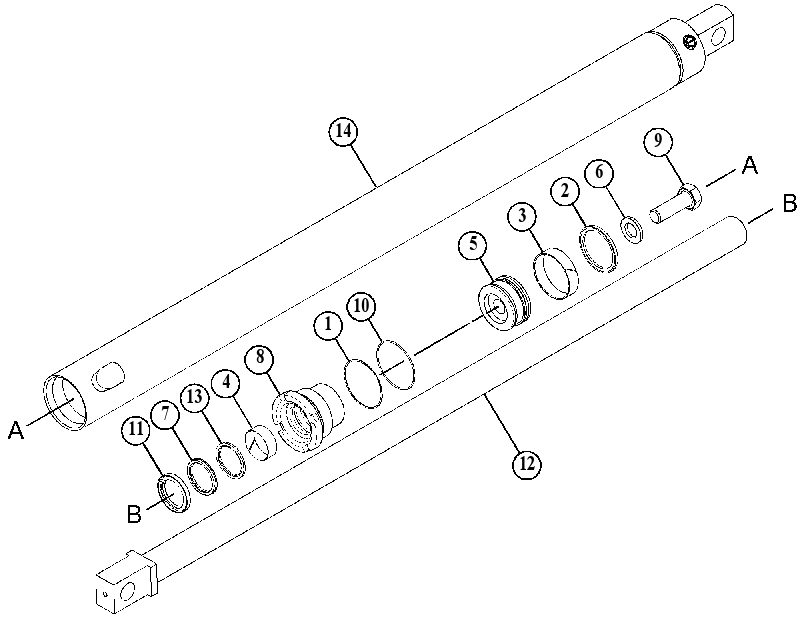 CYLINDER GP-SIDESHIFT 5096996 CAT