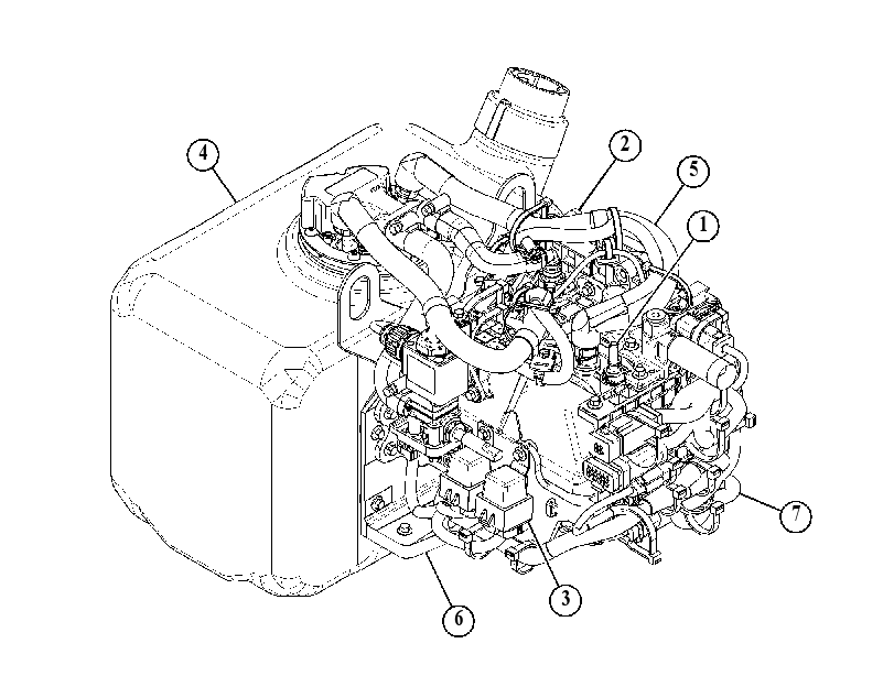 MODULE GP-DIESEL EXHAUST FLUID 4996646 CAT