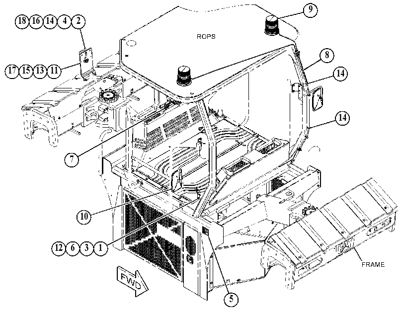 CONVERSION GP-ROADING 5136259 CAT