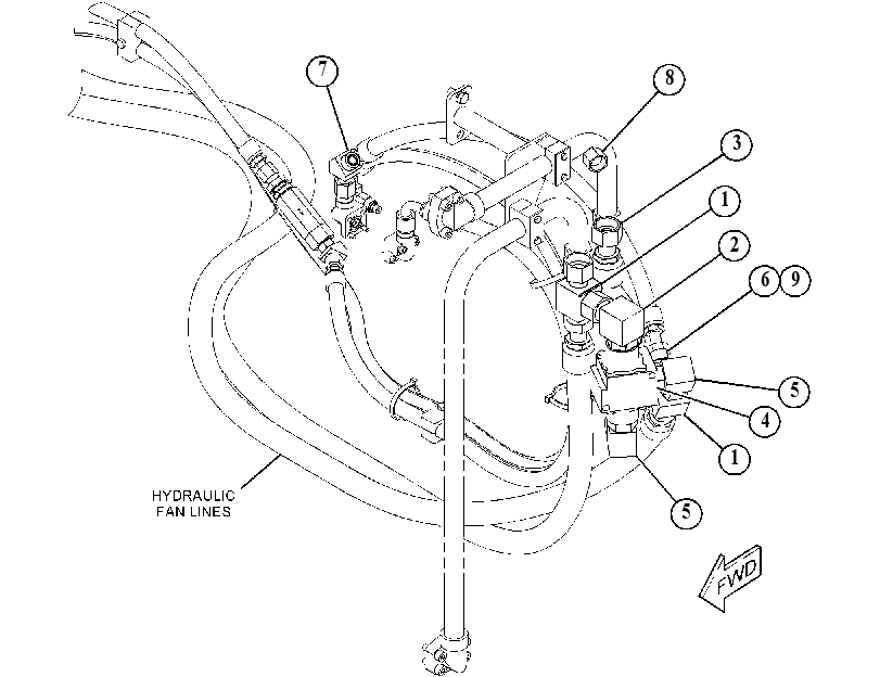 CONTROL GP-FAN 5164906 CAT