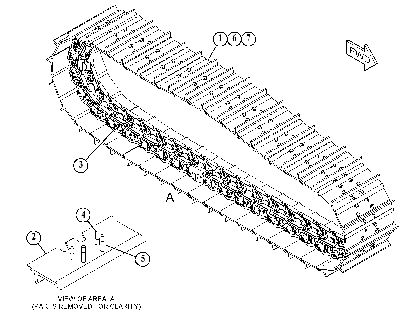 Гусеница 5020563 CAT